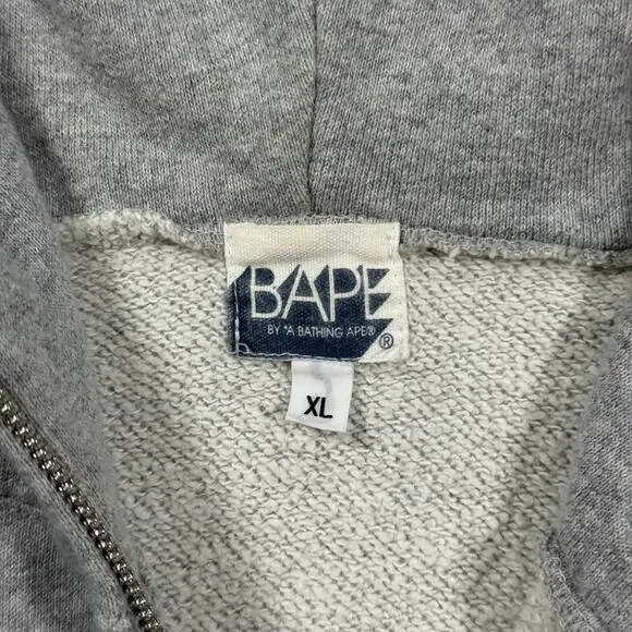 Authentic Bape 2000’s Kaws Full Zip Hoodie XL